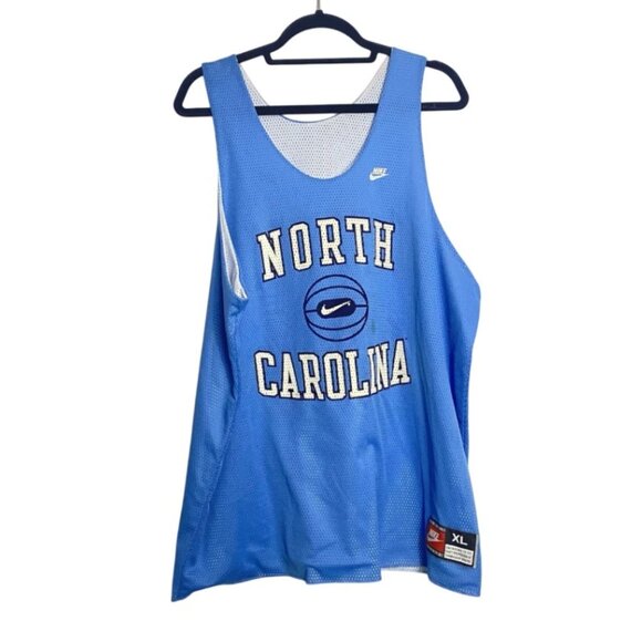 VTG Nike Team University North Carolina Tarheels Basketball Practice Jersey XL - Picture 3 of 6